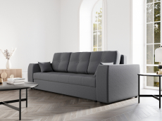 Диваны с ящиком для белья, Прямой диван Сенатор-1 ППУ, велюр