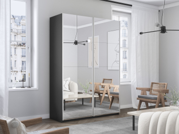 Шкаф Прайм дуо Зеркало+зеркало 2300 х 1200 х 570