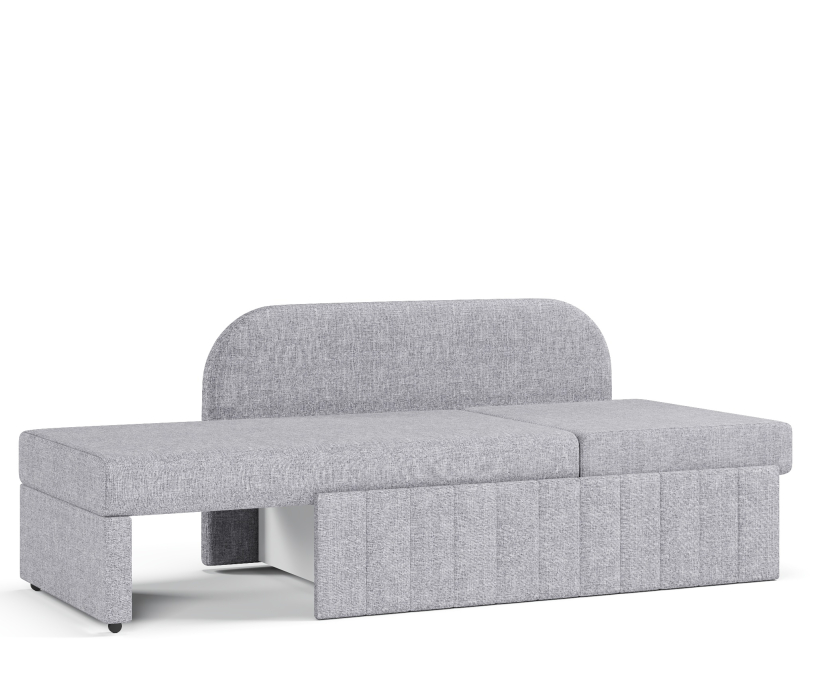 Диваны прямые кухонные, Кушетка Кларисс, рогожка