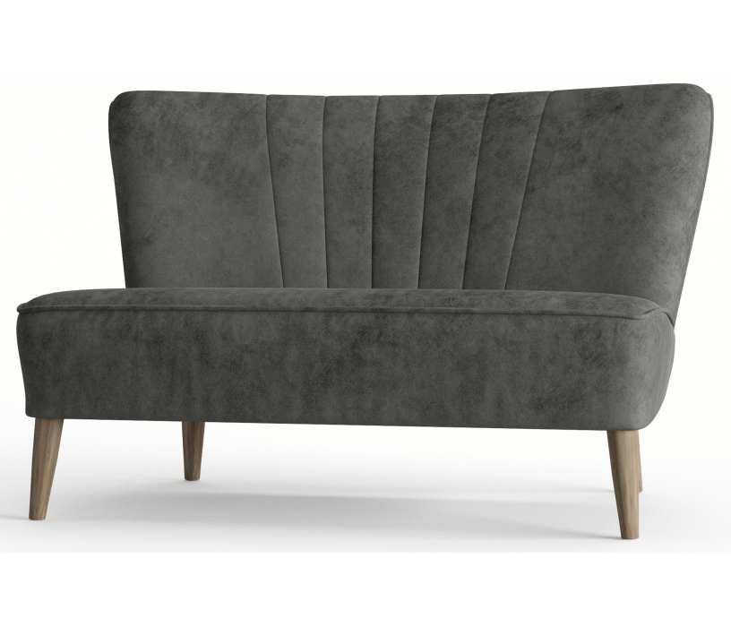 Дизайнерские диваны для гостиной, Диван прямой Зола, Велюр