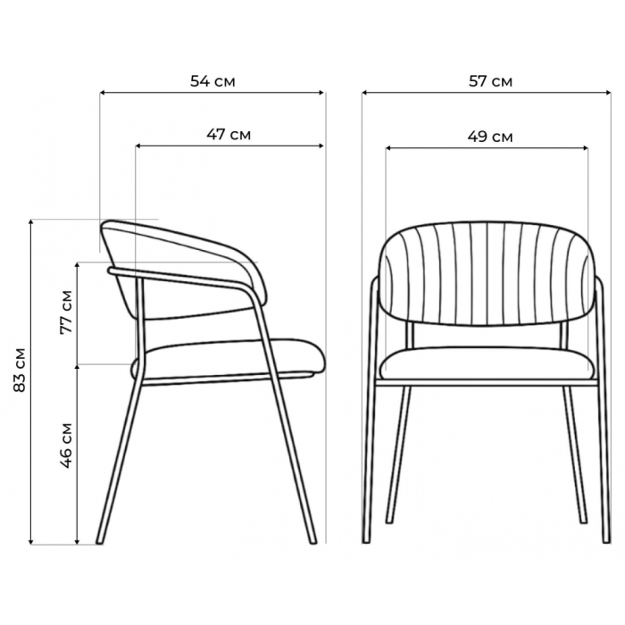 Стулья, Стул Kamelia gold