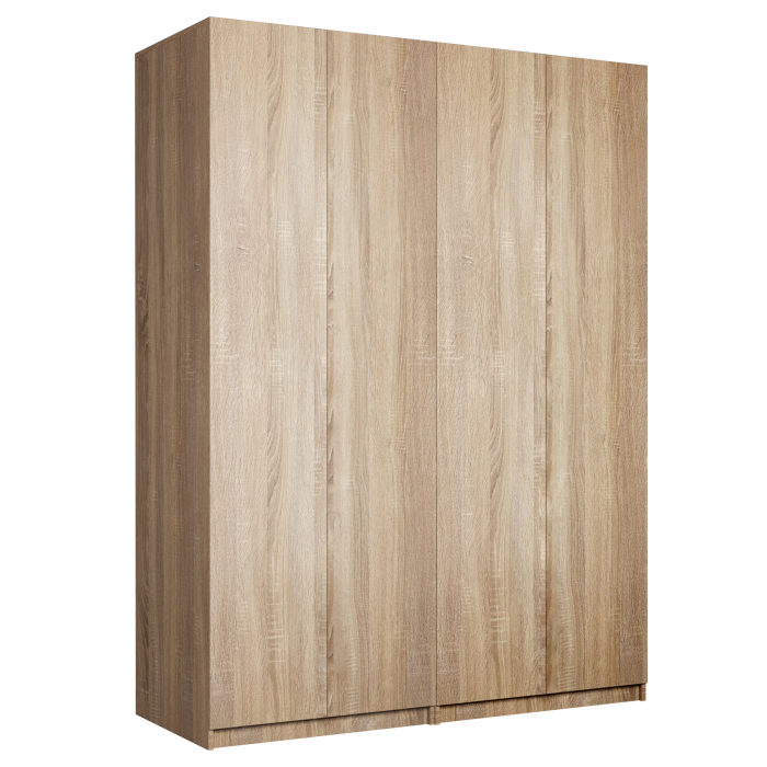 Шкафы распашные, Распашной шкаф Локер 800+800 с ящиками и полками справа