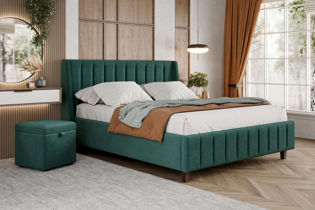 Мягкая кровать, Кровать Милана 1600