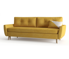 Диваны с ящиком для белья, Диван-кровать Норфолк, независимый пружинный блок, велюр