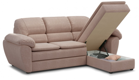 Бергамо угол левый с оттоманкой