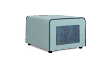 Пуфы, Пуф-кровать Арти МИНИ голубой