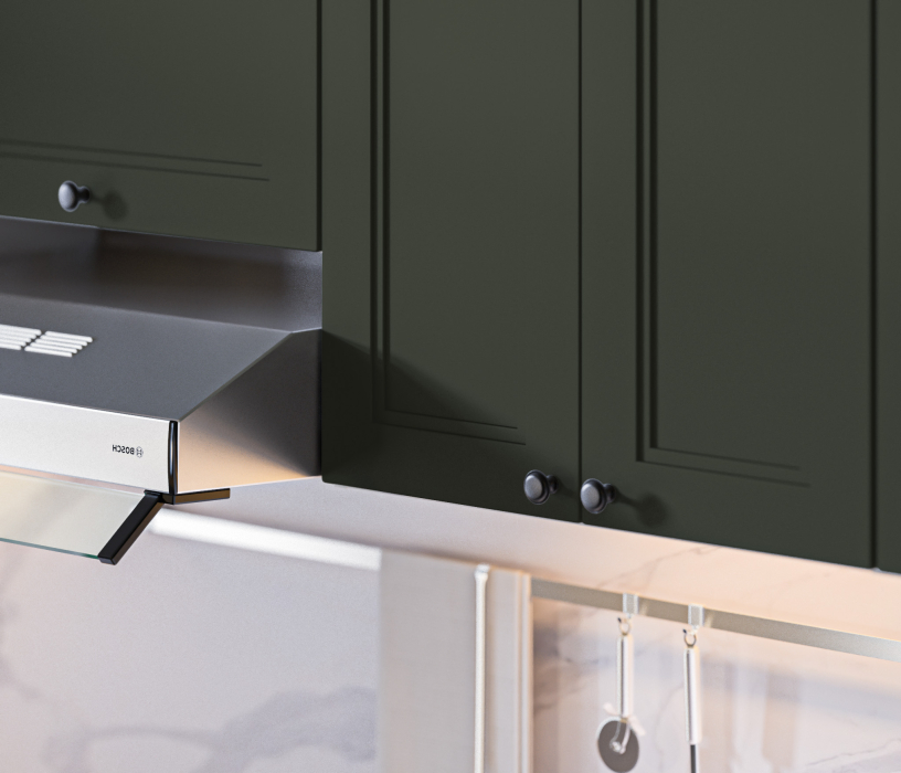 MODERN, MODERN шкаф навесной со стеклом 2 дв 80х93 см