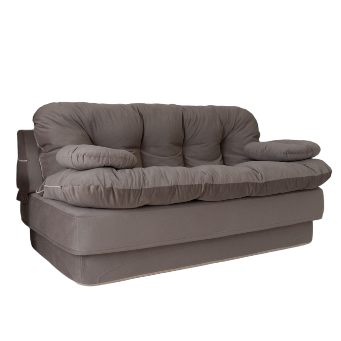 Дизайнерские диваны для гостиной, Бескаркасный диван-кровать Клиффорд 1950*930 мм велюр