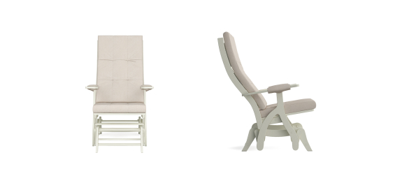 Кресло-качалка Капрера Натурал — бежевый