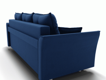 Прямой диван Пандора,еврокнижка,велюр