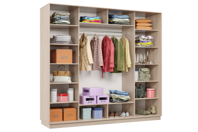 Шкаф-купе Премьер Лайт 60 (01;01;01) трехдверный