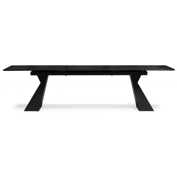 Обеденные столы, Стеклянный стол Денхольм 240(290)х100х75