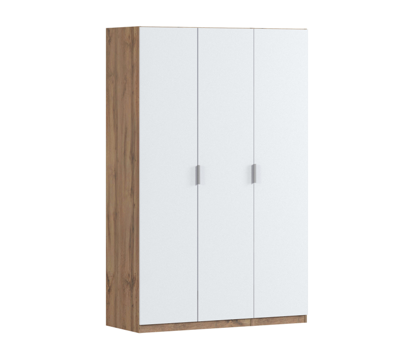 Для одежды, Шкаф трехдверный Макс 1500 мм, вариант №4 (ЛДСП, корпус дуб вотан)