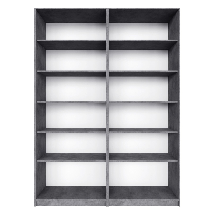 Шкафы распашные, Распашной шкаф Локер 800+800 (Гармошка) с полками