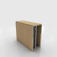 Обеденные столы, Стол книжка трансформер Лайт Maksimus 2750х900х750