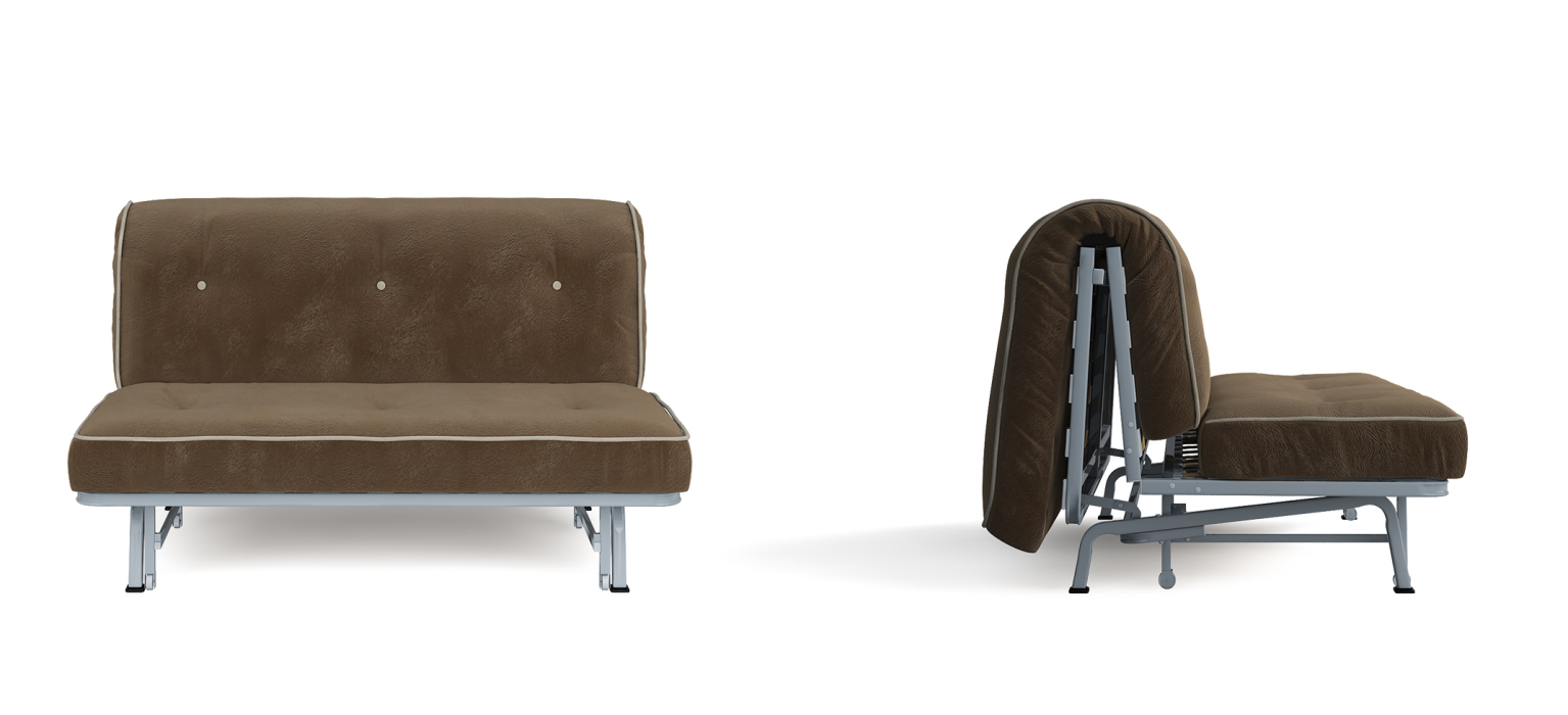Маленькие диваны, Диван-кровать Вилли Сканди коричневый