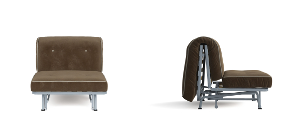 Кресло-кровать Вилли Сканди коричневый