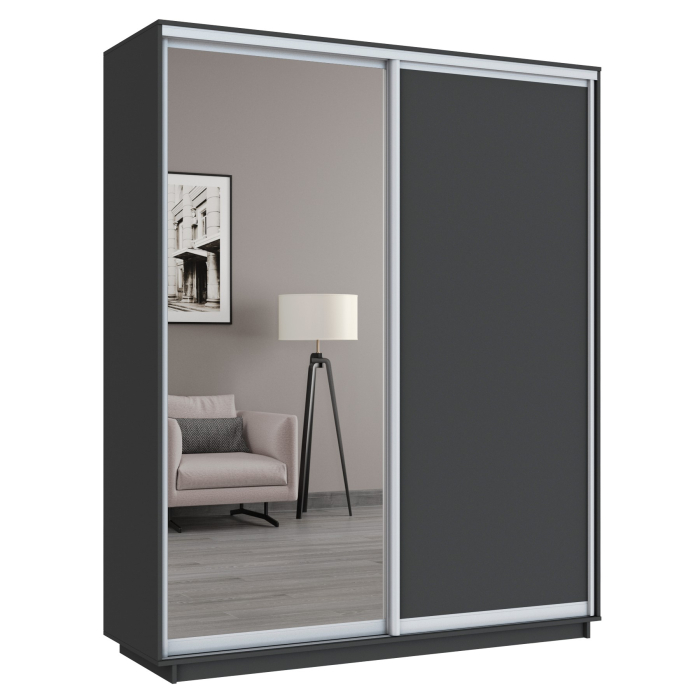 Шкафы-купе, Шкаф-купе Медиум Широкий, 180х60х240