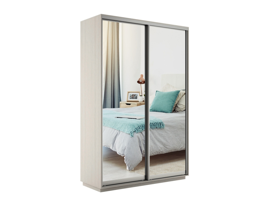 Шкафы-купе 2-х дверные, Шкаф-купе Экспресс Экспенс дуо 2200 x 1600 x 450