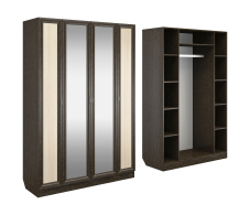 Шкафы распашные, Шкаф ШК-4/1