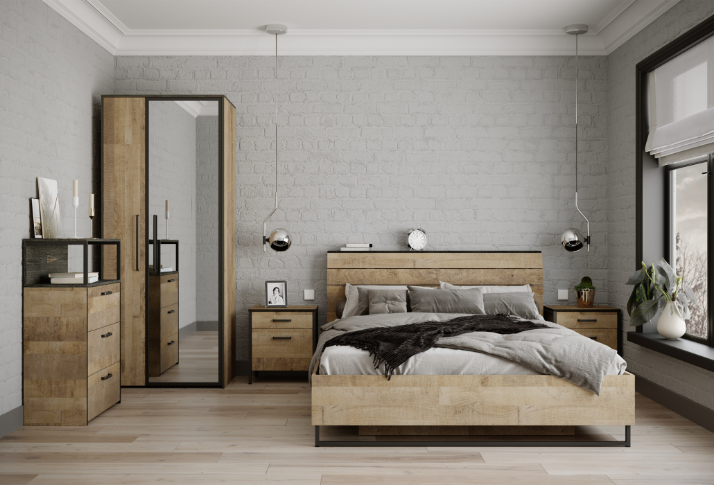 Кровати 160 см, Кровать Трувор 11.34 N