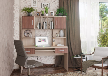 Стол №8 Шимо темный/Шимо светлый