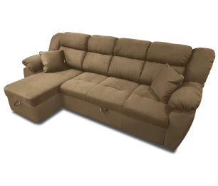 Угловой диван-кровать Ламбер велюр