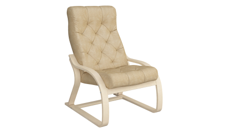 Кресло Салина Люкс Натурал — бежевый