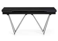 Обеденные столы, Стеклянный стол Марвин 160(220)х90х76