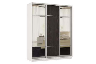 Шкаф-купе Премьер Лайт 23 (11;08;11) трехдверный