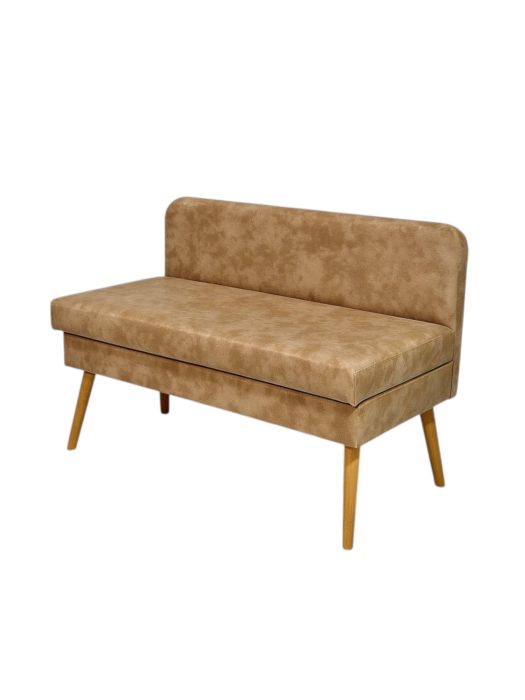 Кушетка диван, Диван кушетка с ящиком Эда, плюш 