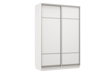 Шкафы-купе, Шкаф-купе Премьер Лайт 01 (08;08) двухдверный
