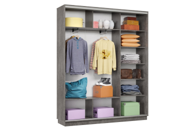 Шкаф-купе Премьер Лайт 23 (08;08;08) трехдверный