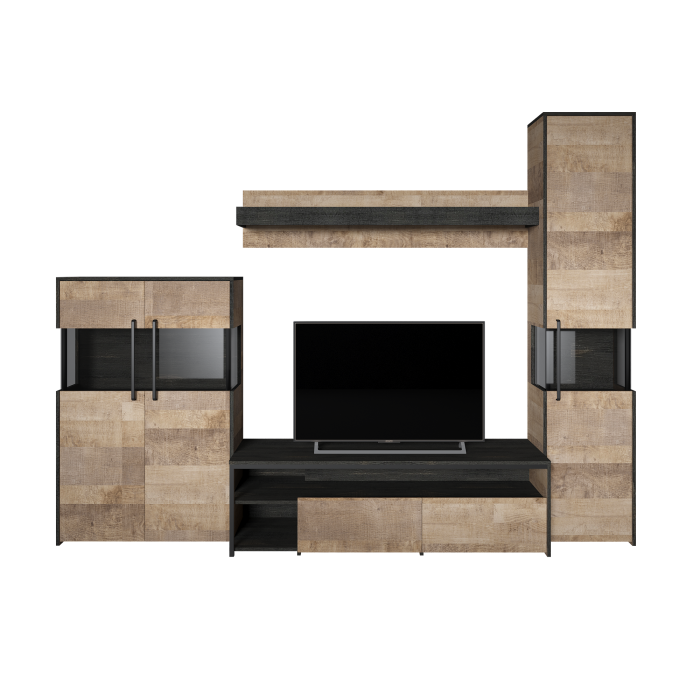 Комоды, Комод с витриной Трувор 13.306