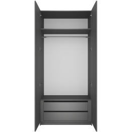 Шкаф распашной Е1 Локер 101x52.5x220 см, с модулем