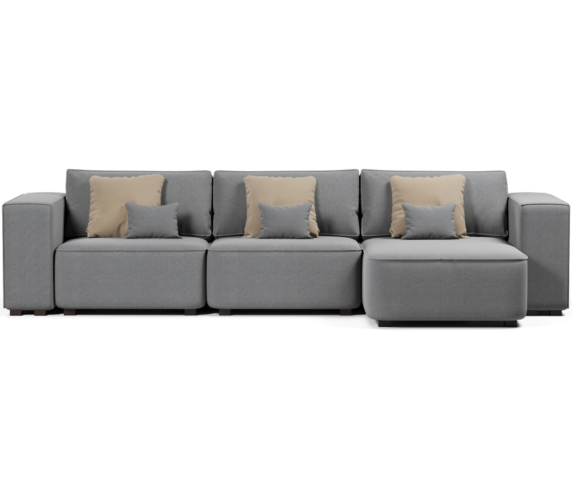 Диваны угловые, Диван-кровать угловой еврокнижка Сиэтл, велюр