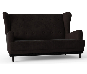 Диван прямой Барон Люкс, Велюр