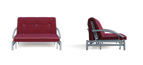 Диван-кровать Роджер Комфорт Сканди бордовый