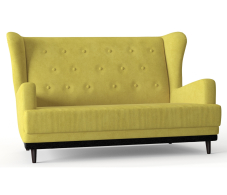 Дизайнерские диваны для гостиной, Диван прямой Барон Люкс, Велюр