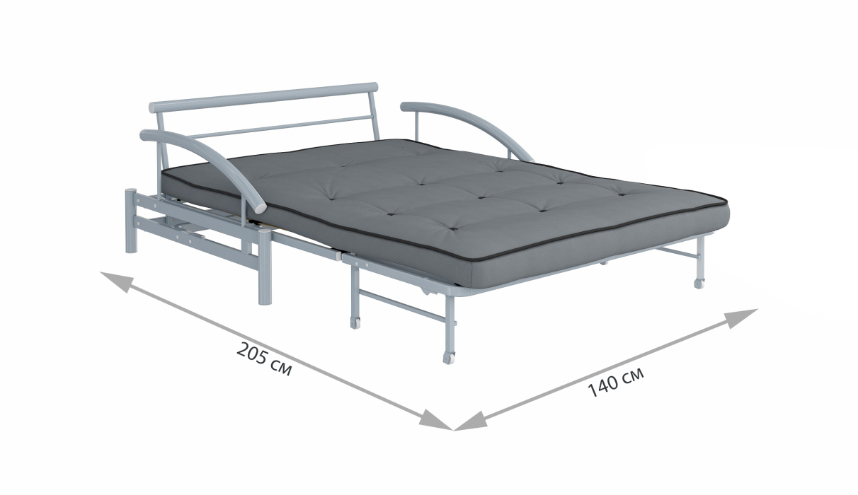 Большие диваны, Диван-кровать Роджер Комфорт Сканди серый