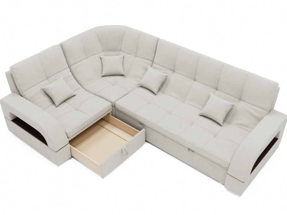 Диваны модульные, Модульный диван Майами-3,венеция,велюр