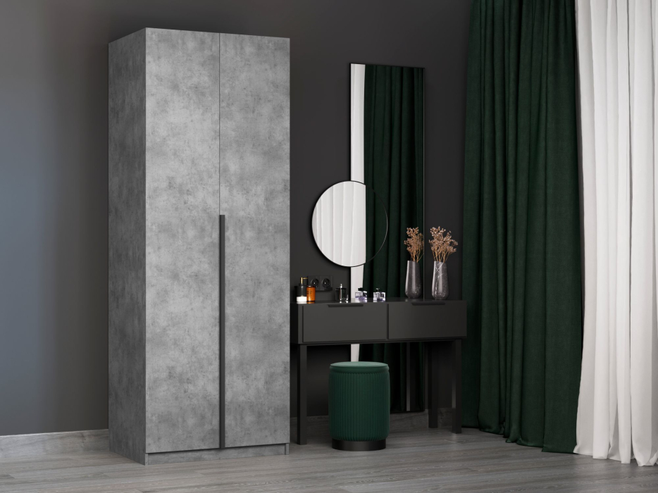 В спальню, Шкаф Локер 2-х дверный (Гармошка) + модуль