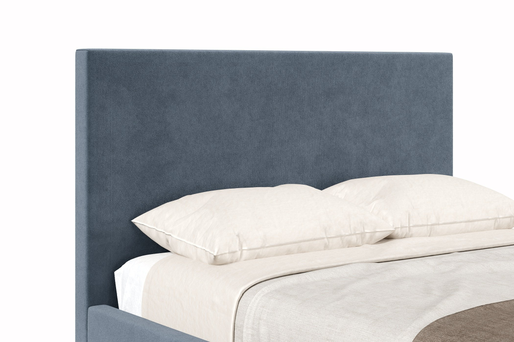 Мягкая кровать, Кровать Парма 1400 с подъёмным механизмом, велюр