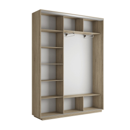 Шкаф-купе Экспресс 3-х дверный Фотопечать Шары Стекла 240х45х240