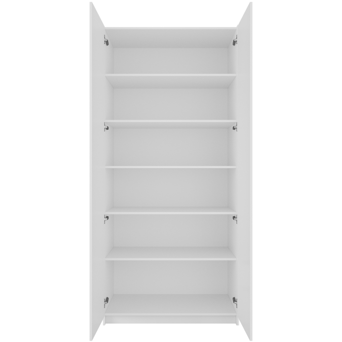 Шкафы двухстворчатые, Шкаф распашной Локер 2-х дверный с полками