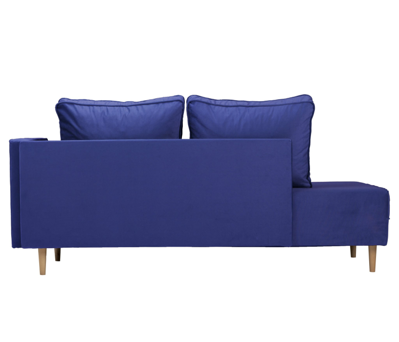 Дизайнерские диваны для гостиной, Диван - кушетка Блюз, велюр
