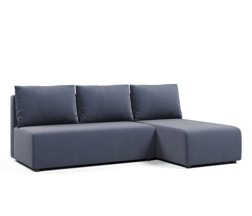 Диваны угловые, Угловой диван-кровать Каир (Комо, Крит), велюр