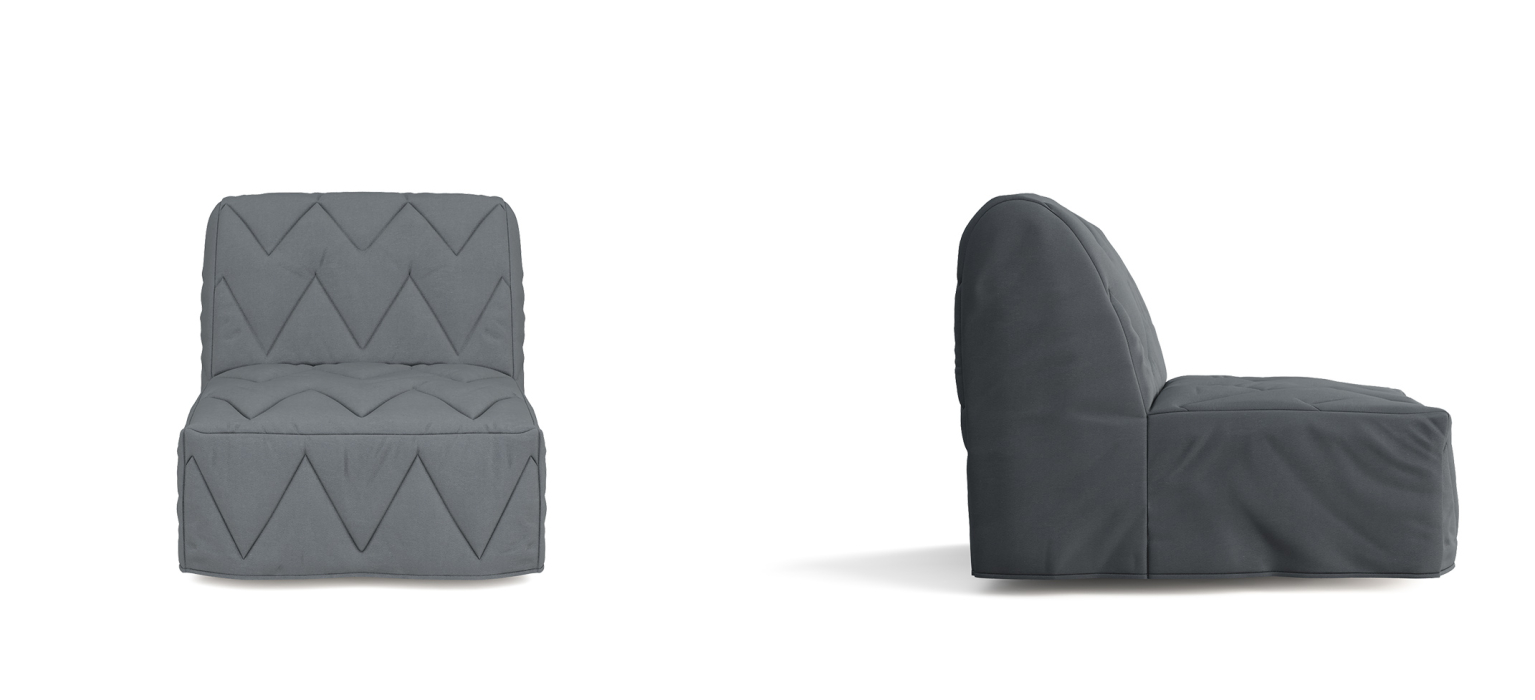 Кресла-кровати, Кресло-кровать Вилли серый