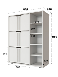 Тумба Эмилия ЭЛ-42