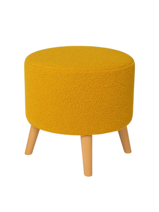 Пуф в прихожую, Пуф Лаки,букле